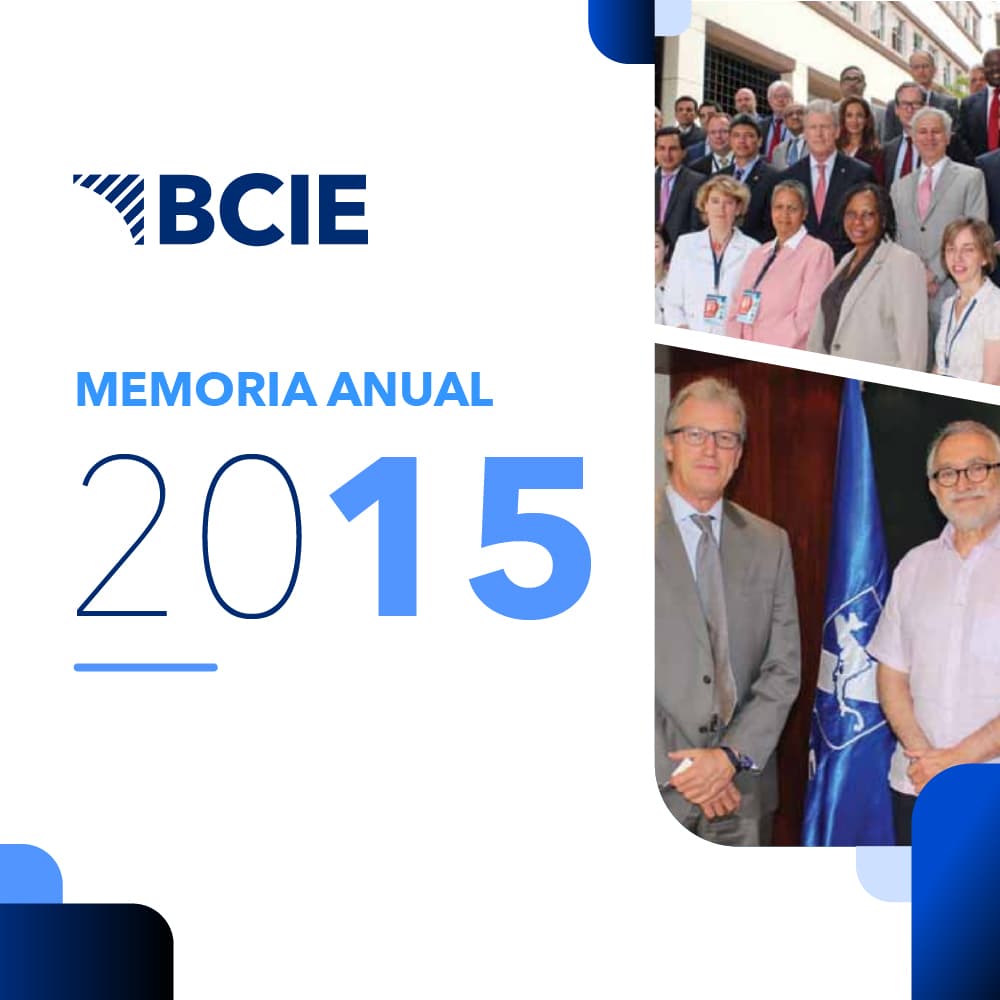 Memoria Anual de Labores del BCIE 2015