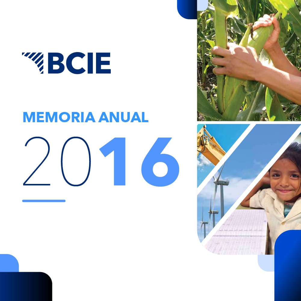 Memoria Anual de Labores del BCIE 2016