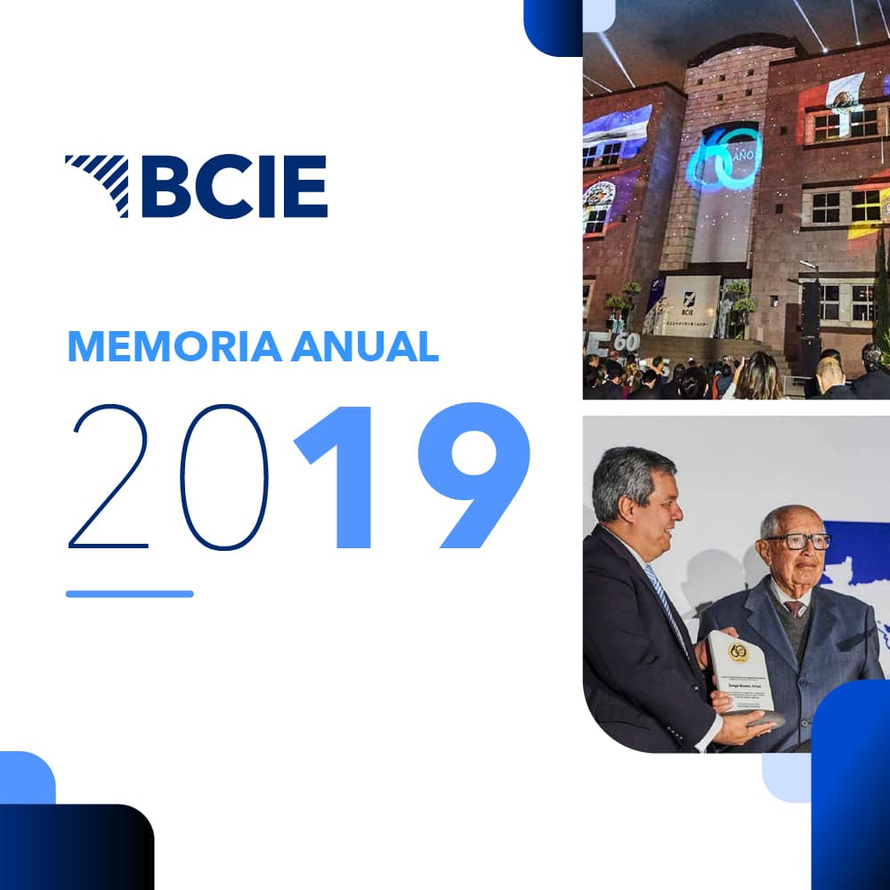 Memoria Anual de Labores del BCIE 2019